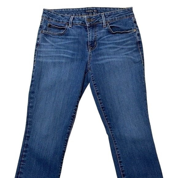 Level 99 Jeans Women's 29 Blue Faded Denim Skinny Ankle - Picture 2 of 11